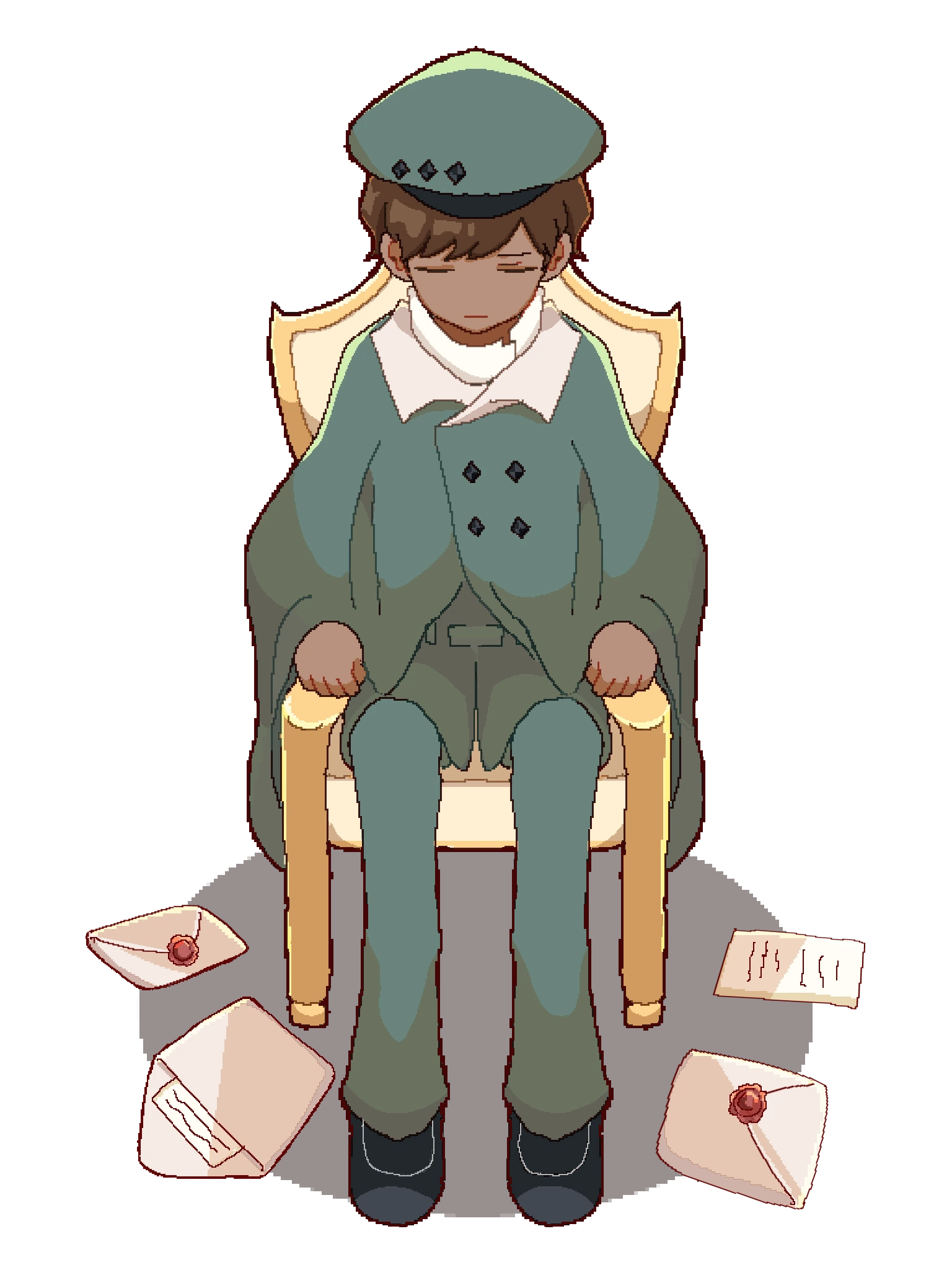 Aster sitting